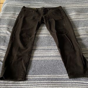 Toothpick black j crew jeans - EUC